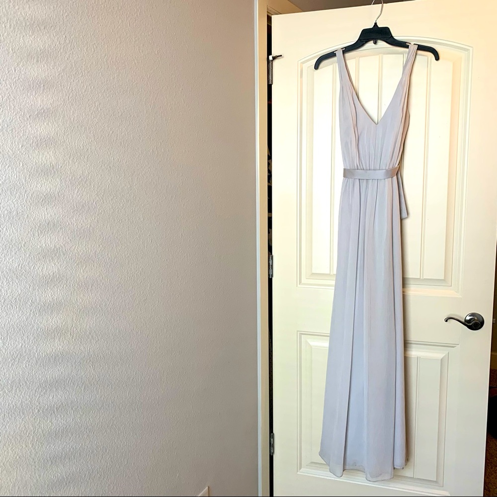 vera wang gray bridesmaid dress Vera Wang | Dresses | Vera Wang Grey Bridesmaid Dress Size 4